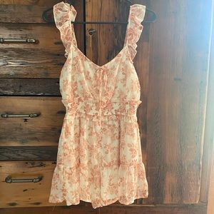Dainty floral romper